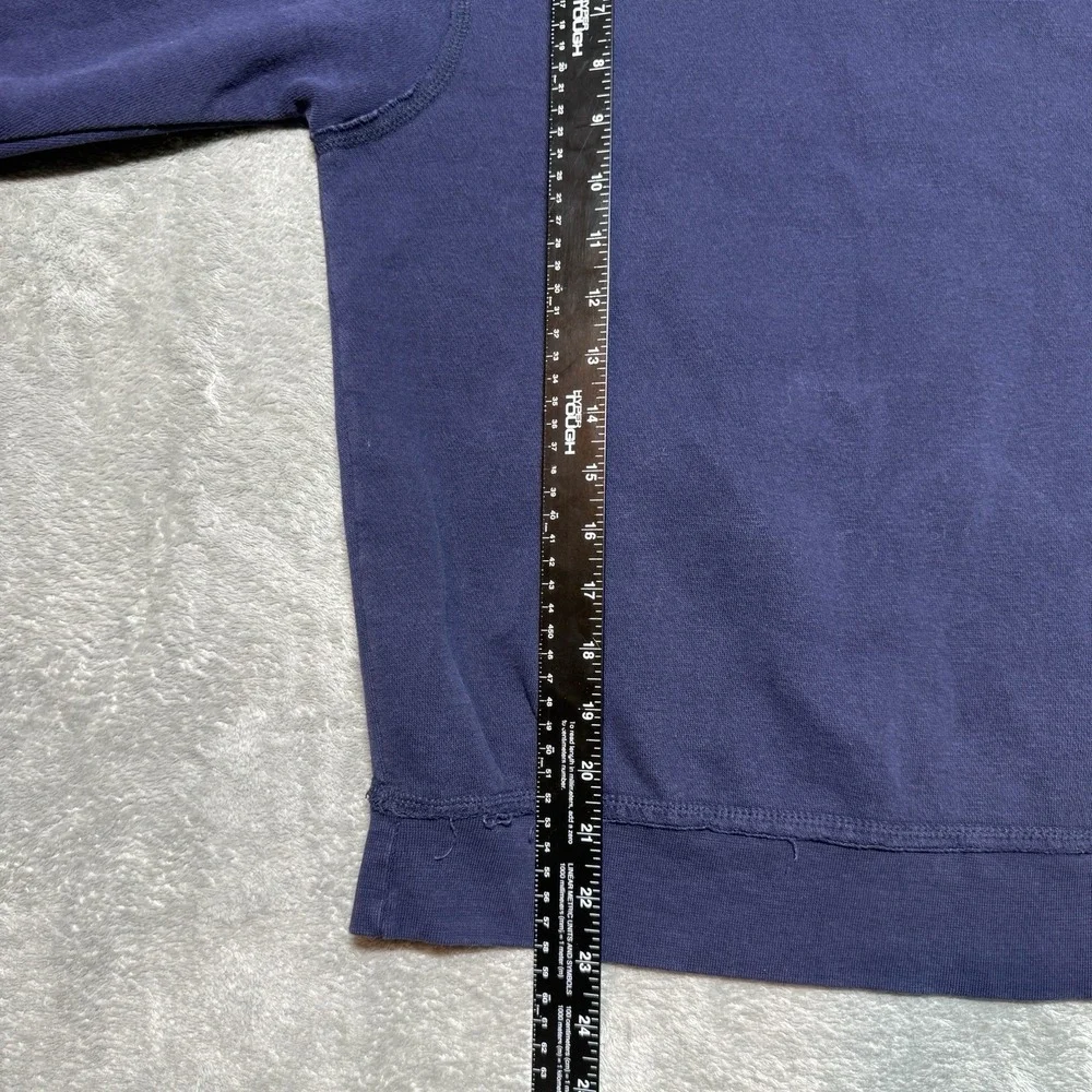 New England Patriots Youth XL 14 Hoodie Distressed Blue Faded Y2K NFL - Picture 10 of 10